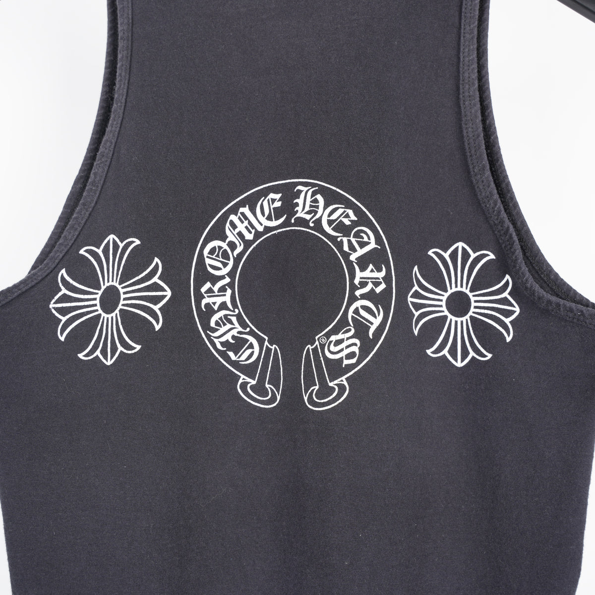 CHROME HEARTS VINTAGE PLUS HORSESHOE LOGO TANK TOP