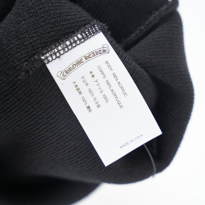 CHROME HEARTS CH LOGO EMBROIDERED BEANIE