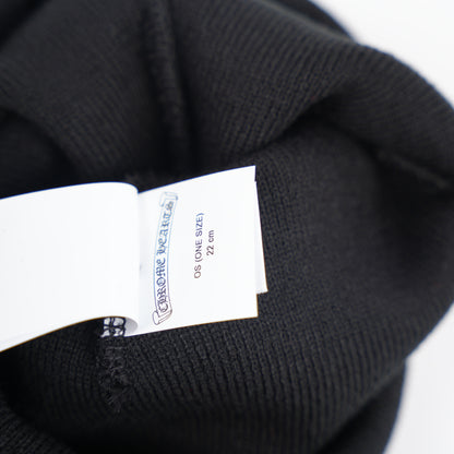 CHROME HEARTS CH LOGO EMBROIDERED BEANIE
