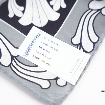 CHROME HEARTS SILK PLUS LOGO SCARF