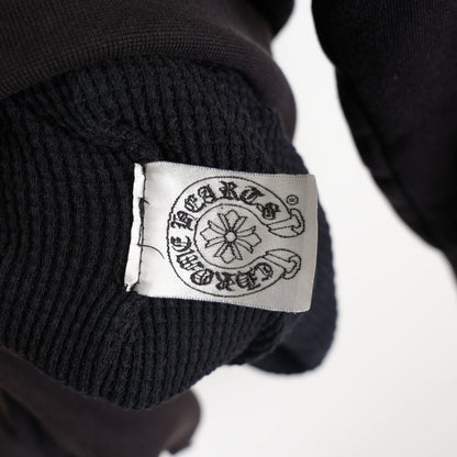 CHROME HEARTS RARE VINTAGE THERMAL BLUE HORSE SHOE ZIP UP HOODIE