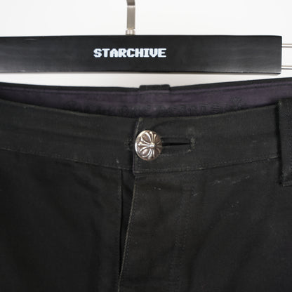 CHROME HEARTS DOUBLE KNEE CARPENTER PANTS