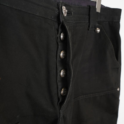 CHROME HEARTS DOUBLE KNEE CARPENTER PANTS