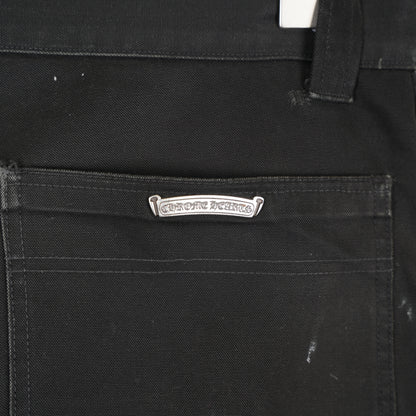 CHROME HEARTS DOUBLE KNEE CARPENTER PANTS