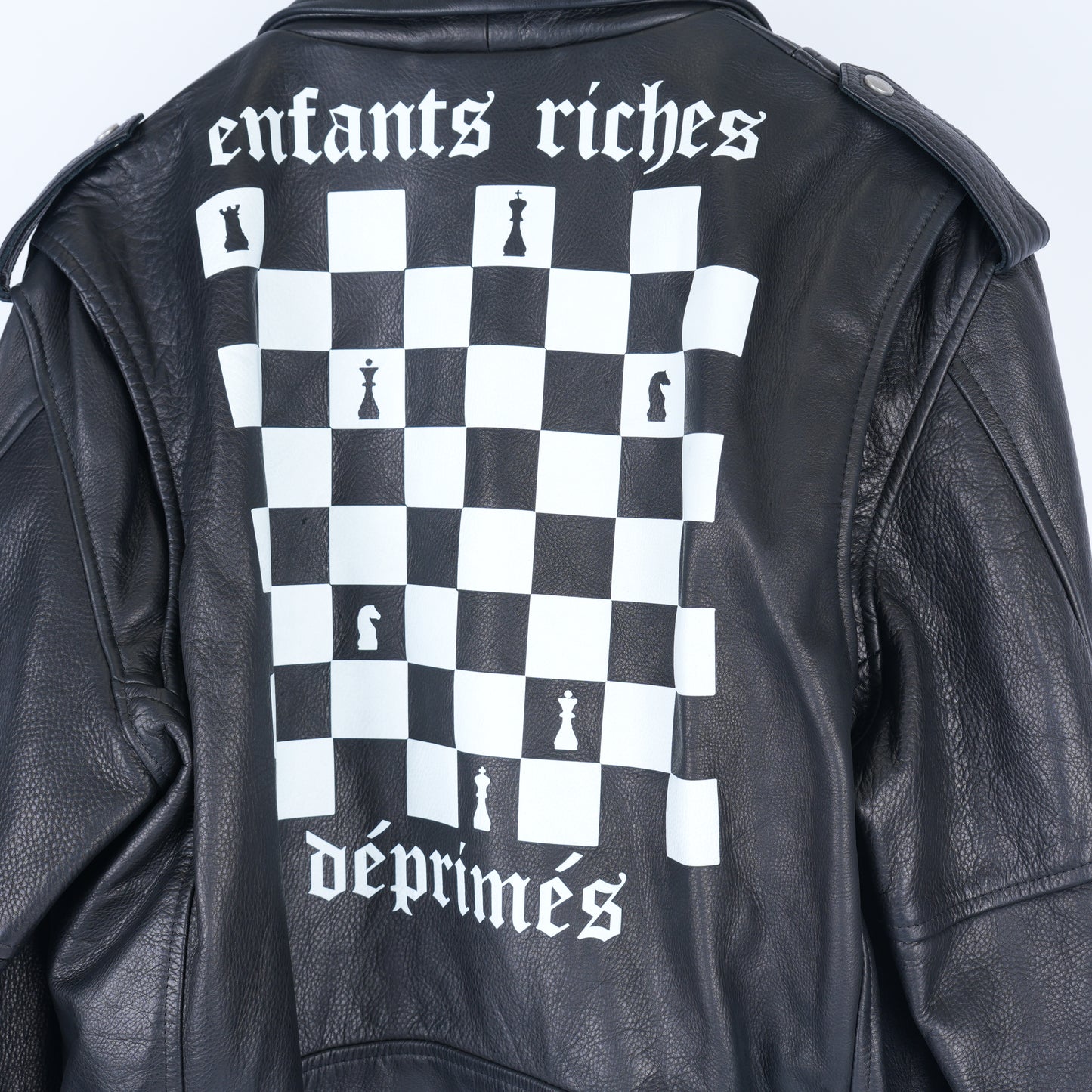 ERD CHESS BOARD SEOUL LEATHER JACKET EXCLUSIVE 1 OF 10
