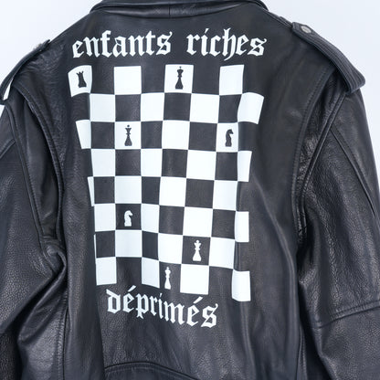 ERD CHESS BOARD SEOUL LEATHER JACKET EXCLUSIVE 1 OF 10