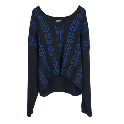 ERD LORO PIANA CHAIN LINK SWEATER