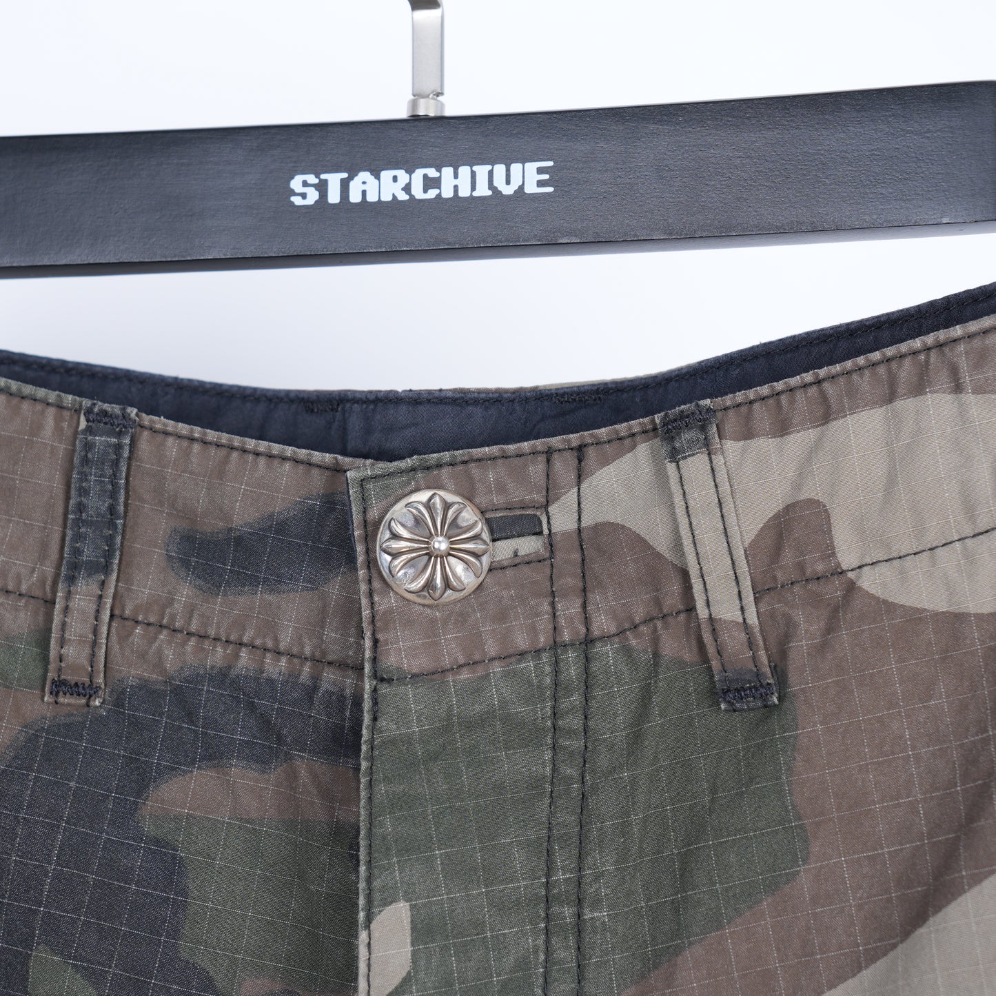 CHROME HEARTS CAMO SHORTS