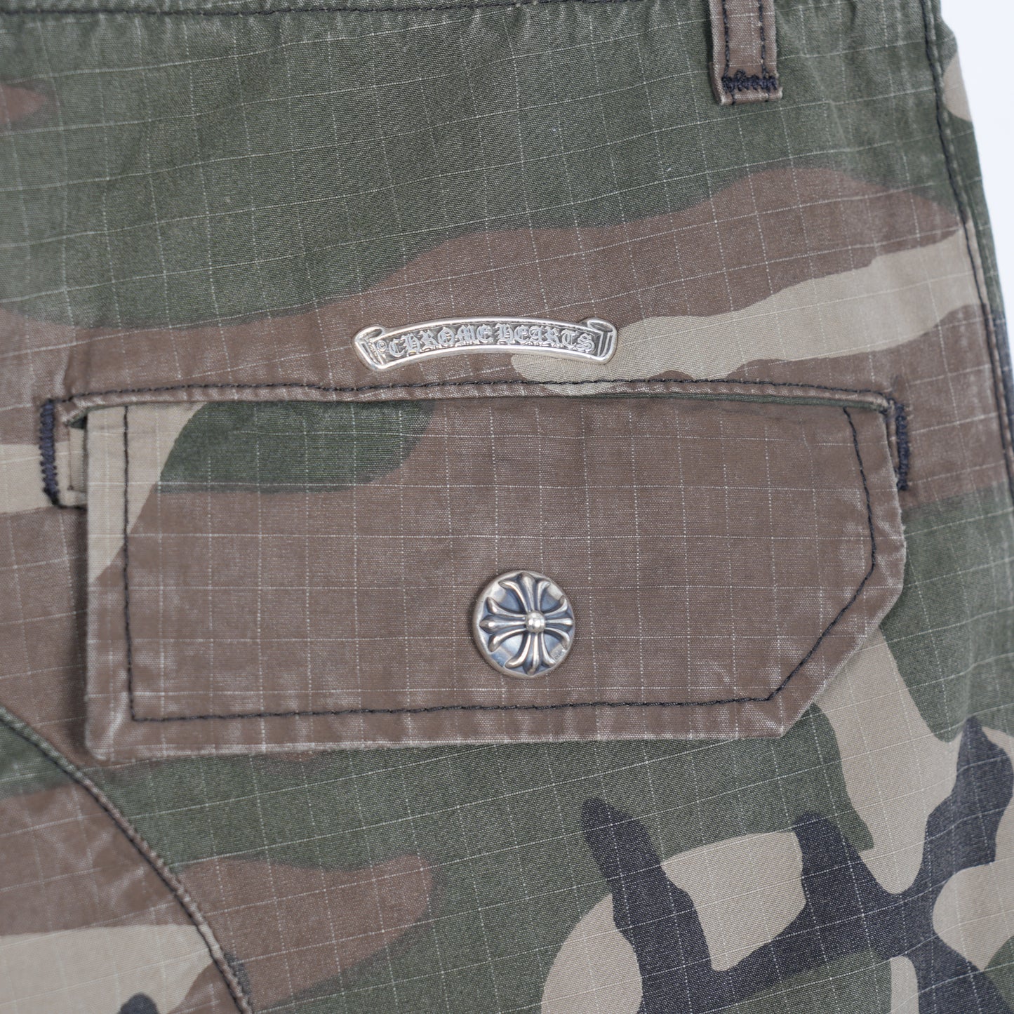 CHROME HEARTS CAMO SHORTS