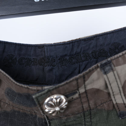 CHROME HEARTS CAMO SHORTS
