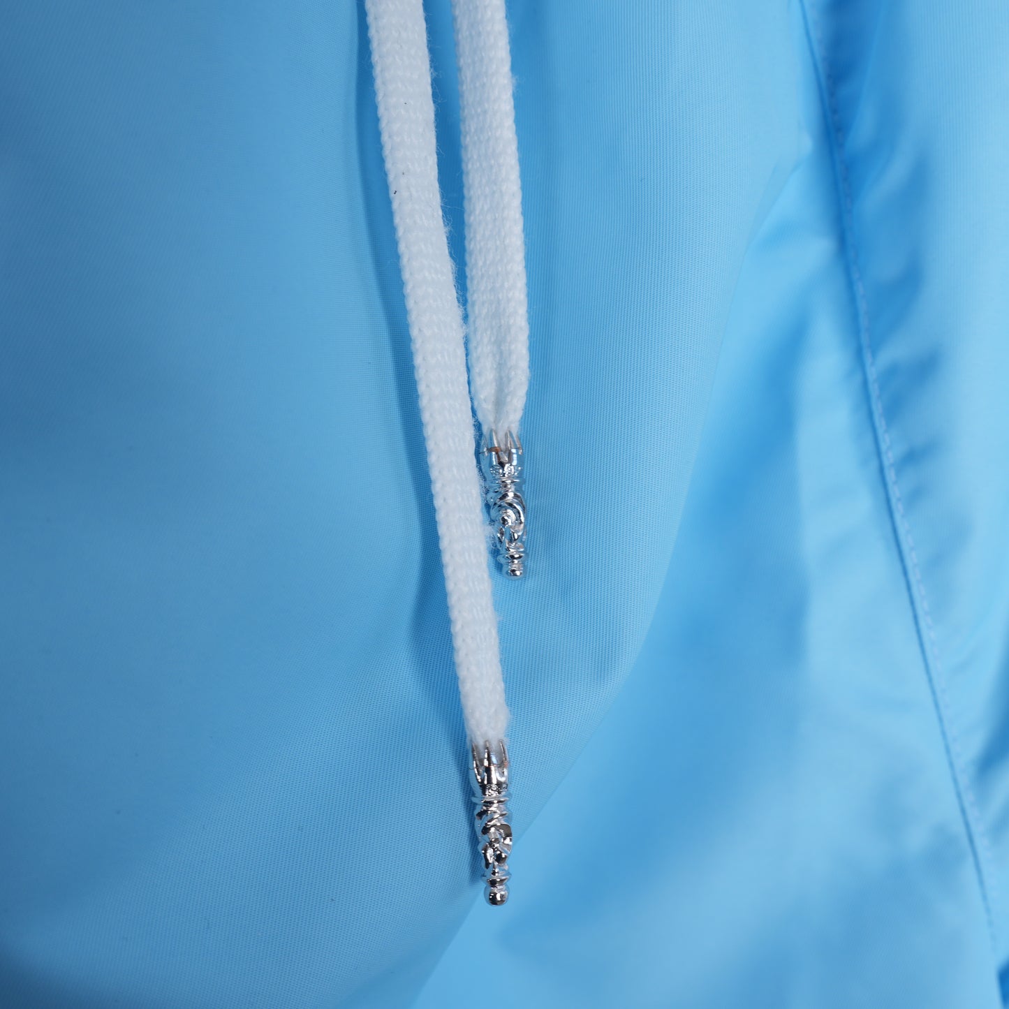 CHROME HEARTS BLUE NYLON PANTS