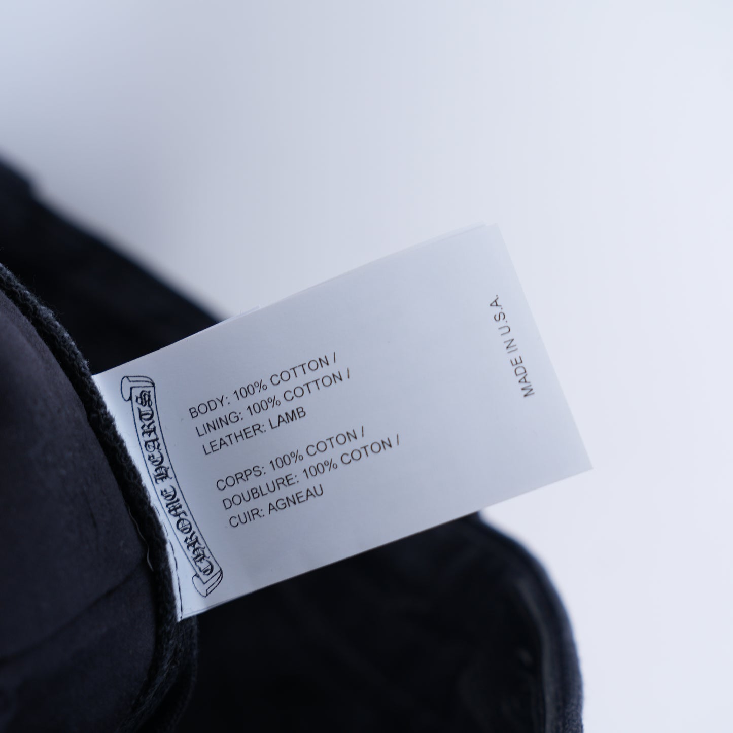 CHROME HEARTS FLOODED CROSS PATCH CARPENTER SHORTS