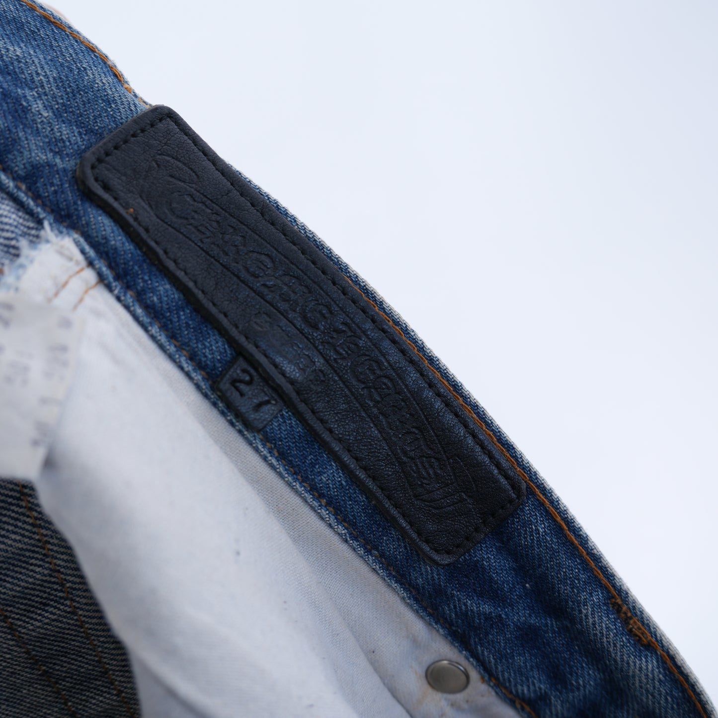 WHITE CROSS PATCH 501 LEVI'S DENIM