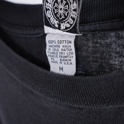 CHROME HEARTS FADED VINTAGE LOS ANGELES T BAR LONG SLEEVE