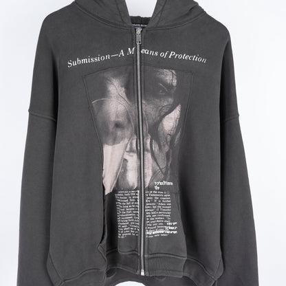 ERD GODS ORDER FOR THE FAMILY ASSEMBLAGE ZIP HOODIE MAXFIELD EXCLUSIVE