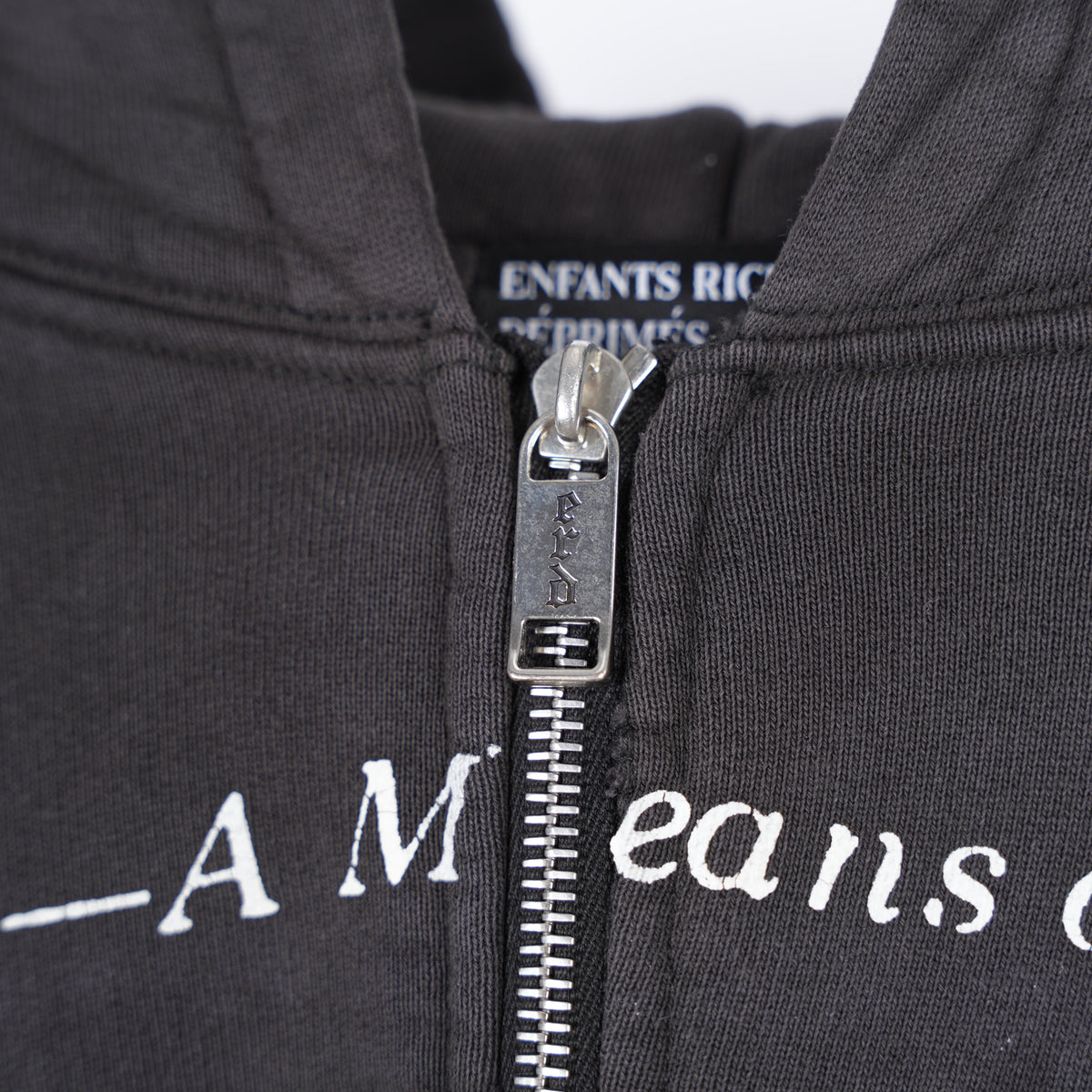 ERD GODS ORDER FOR THE FAMILY ASSEMBLAGE ZIP HOODIE MAXFIELD EXCLUSIVE