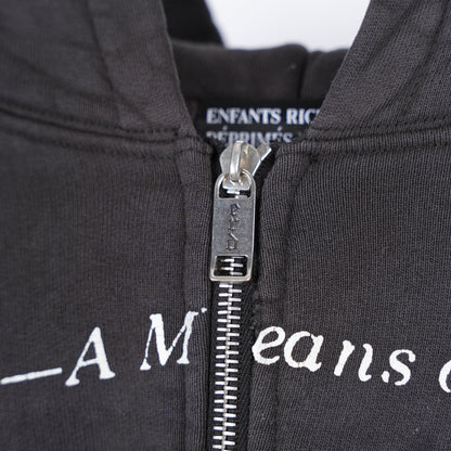 ERD GODS ORDER FOR THE FAMILY ASSEMBLAGE ZIP HOODIE MAXFIELD EXCLUSIVE