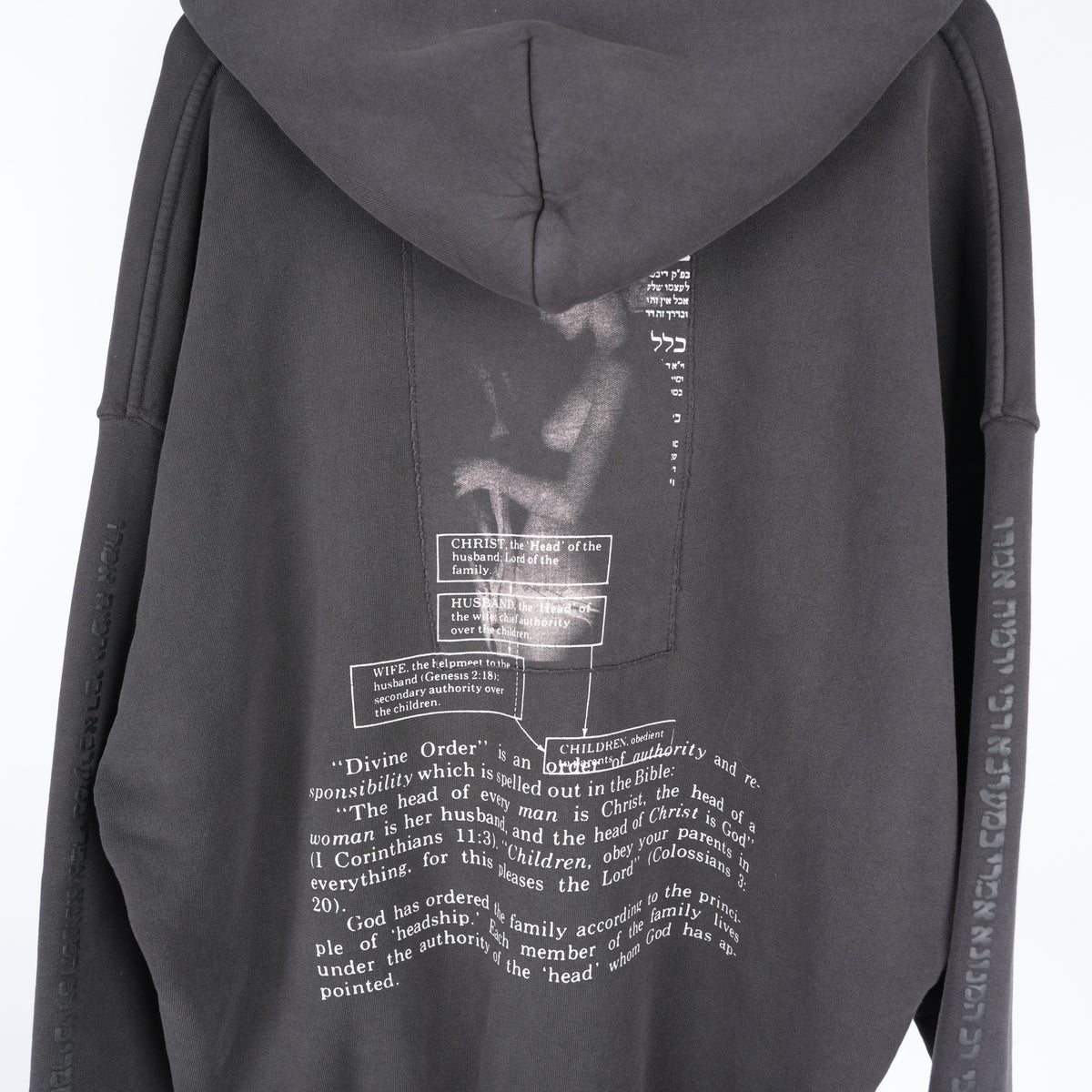 ERD GODS ORDER FOR THE FAMILY ASSEMBLAGE ZIP HOODIE MAXFIELD EXCLUSIVE