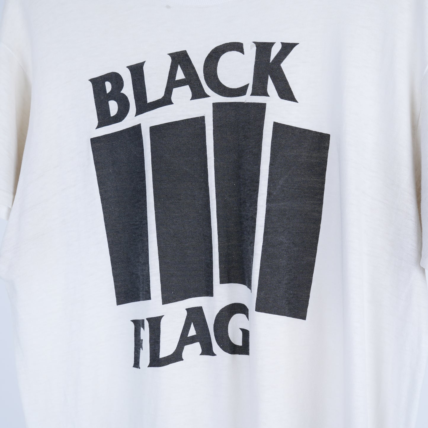 Black Flag 1979 White T-Shirt