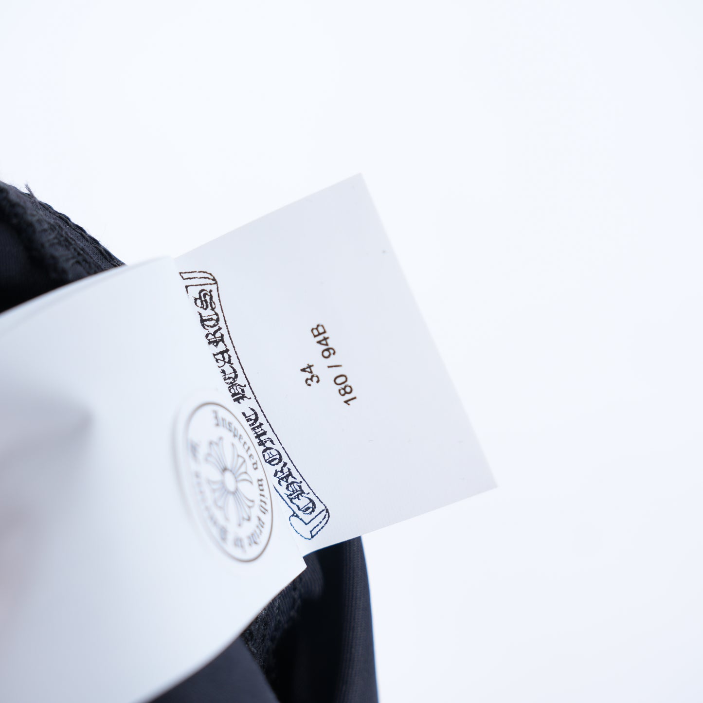 CHROME HEARTS NYLON LEATHER CARPENTER PANTS