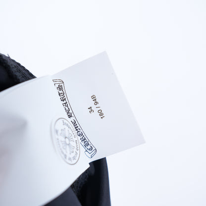 CHROME HEARTS NYLON LEATHER CARPENTER PANTS