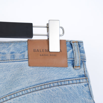 BALENCIAGA OVERSIZED BLUE DENIM
