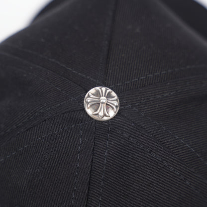 CHROME HEARTS LOGO SCROLL EMBROIDERED HAT