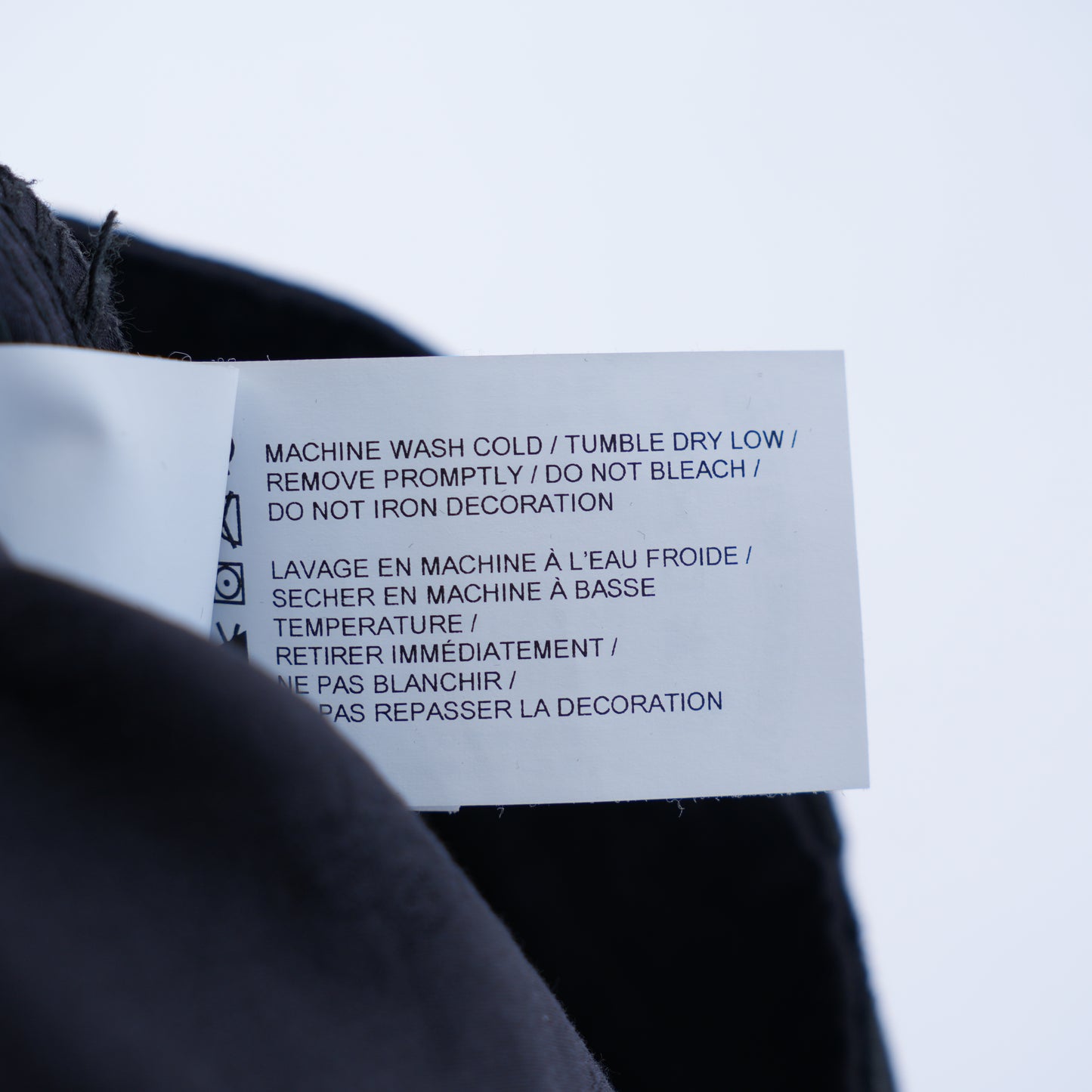 CHROME HEARTS BLACK FATIGUE CARGO PANTS