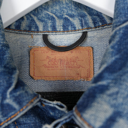CHROME HEARTS TYPE III LEVIS DENIM PATCH JACKET