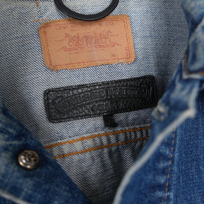 CHROME HEARTS TYPE III LEVIS DENIM PATCH JACKET