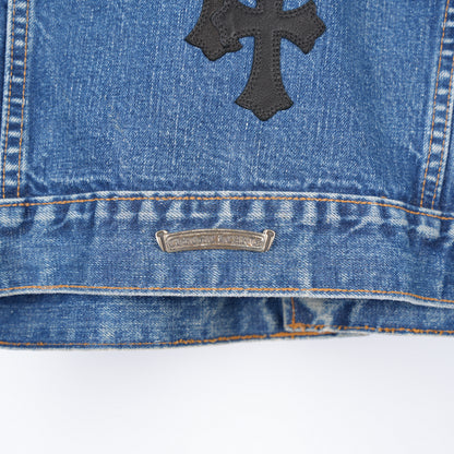 CHROME HEARTS TYPE III LEVIS DENIM PATCH JACKET