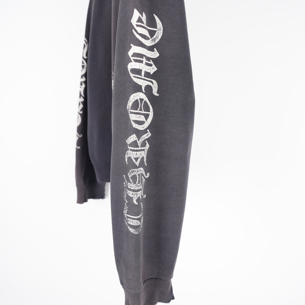 CHROME HEARTS VINTAGE FADED HORSESHOE CREWNECK
