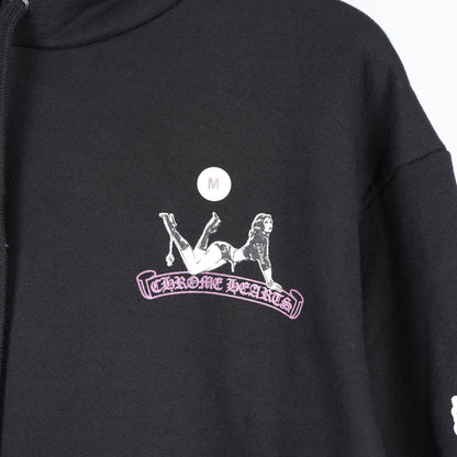 CHROME HEARTS DEADLY DOLL HOODIE SZ M