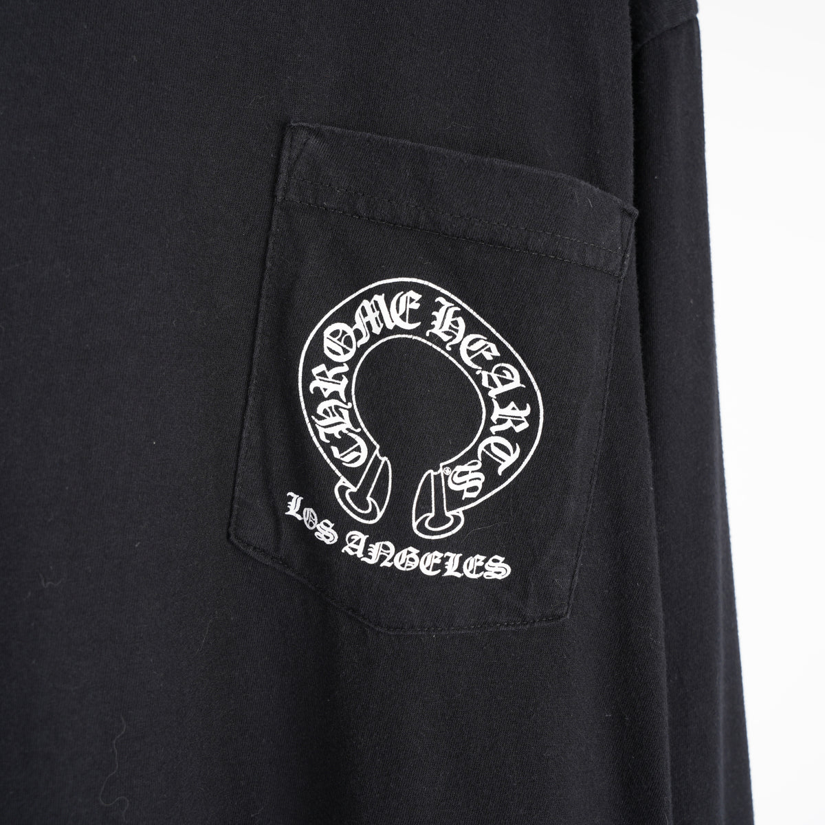 CHROME HEARTS HORSESHOE T-BAR LONG SLEEVE TEE