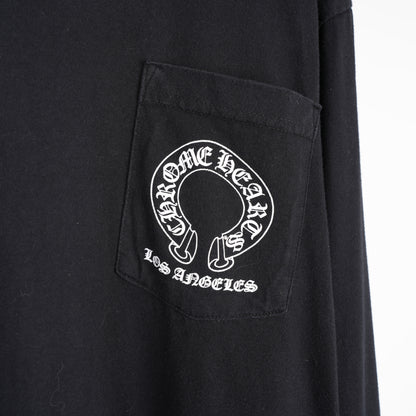 CHROME HEARTS HORSESHOE T-BAR LONG SLEEVE TEE