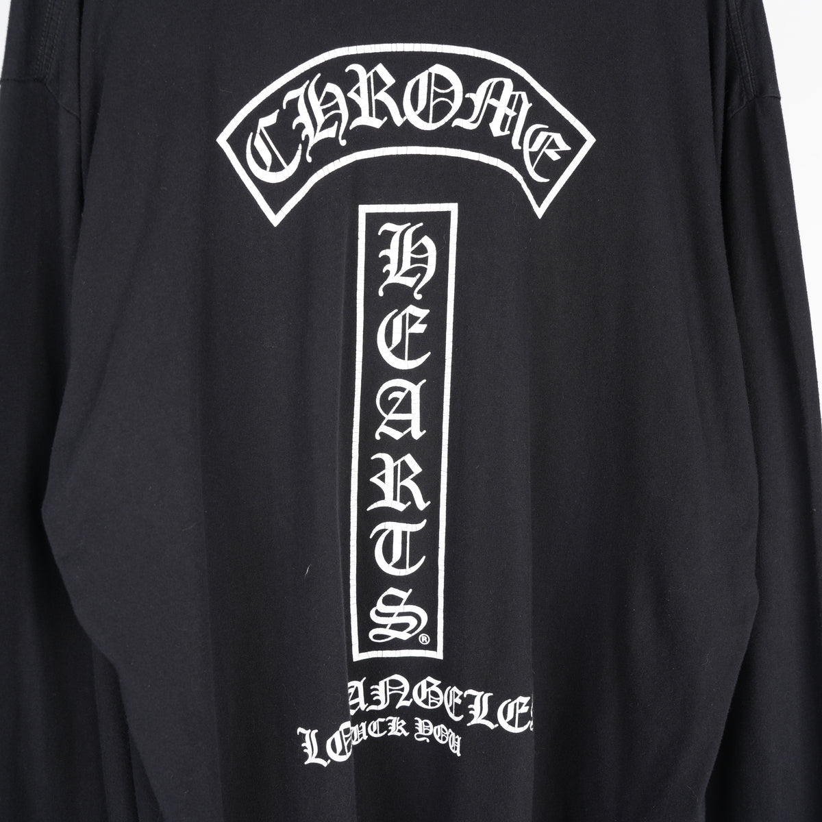 CHROME HEARTS HORSESHOE T-BAR LONG SLEEVE TEE