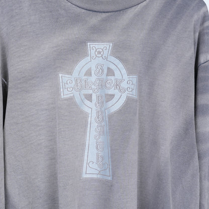 Black Sabbath Faded Grey Long Sleeve
