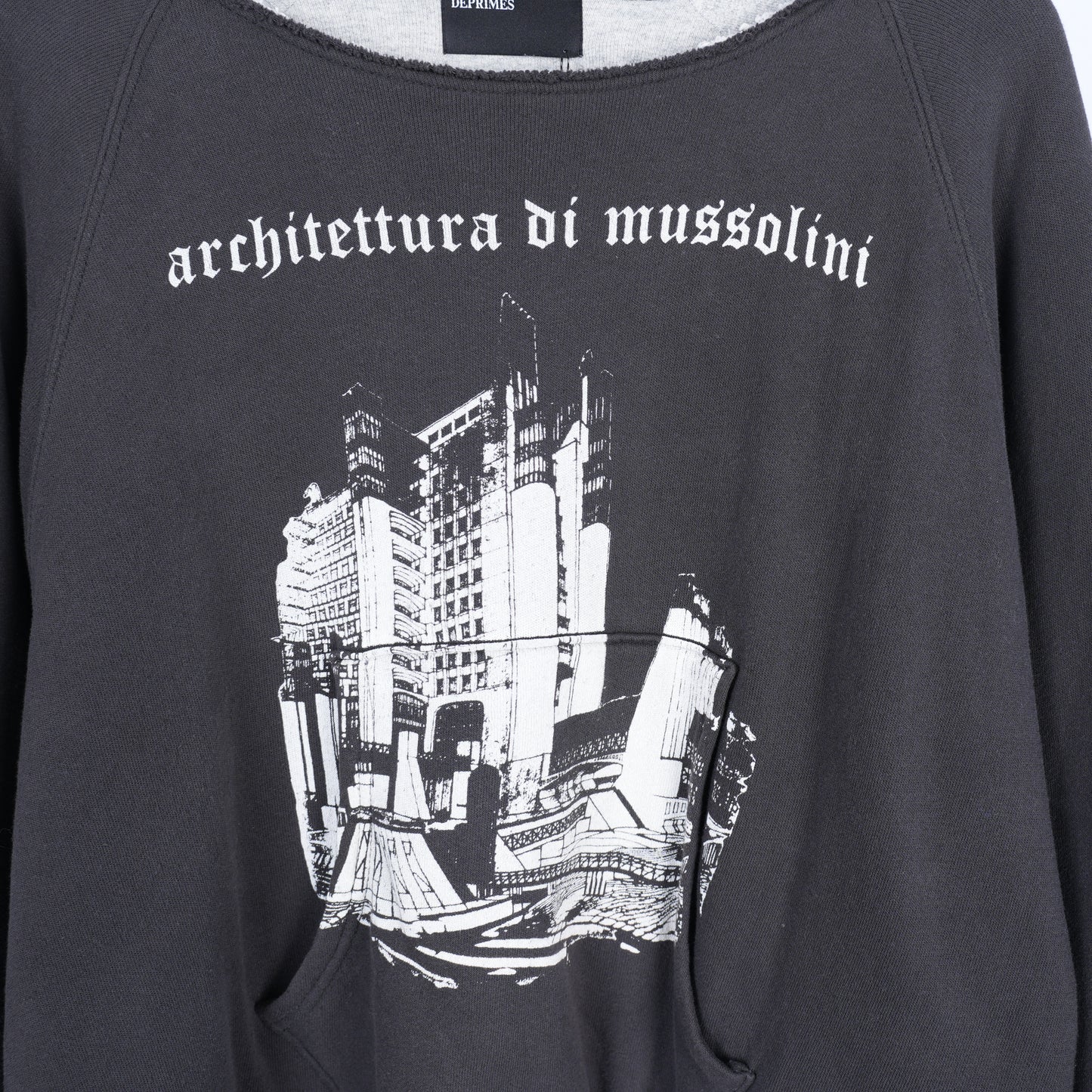 ERD Architettura Di Mussolini Cut Off Crewneck