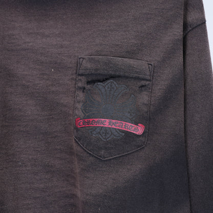 Chrome Hearts Vintage Black/Red Horseshoe Longsleeve