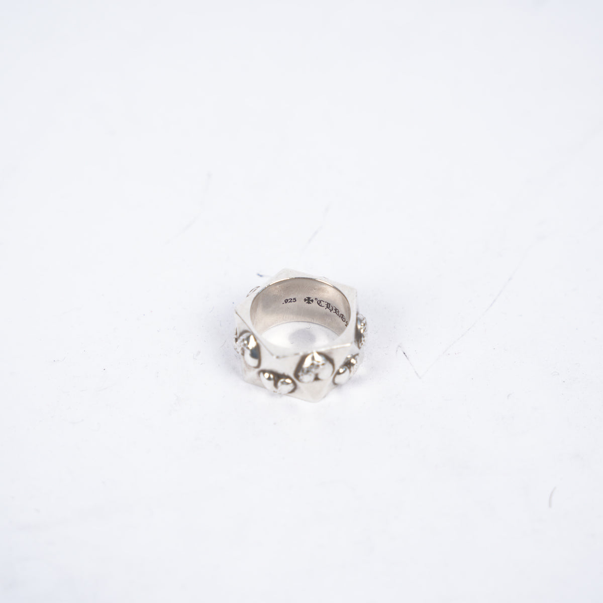 CHROME HEARTS PENTAGON HEART RING