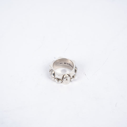 CHROME HEARTS PENTAGON HEART RING