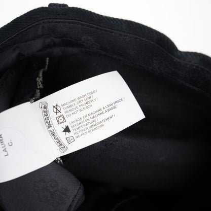 CHROME HEARTS BLACK KS CUT SELVEDGE DENIM