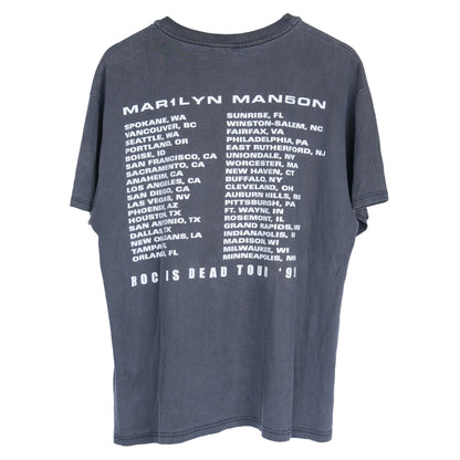 MARILYN MANSON SEX DRUGS ROCK N ROLL FADED VINTAGE T-SHIRT