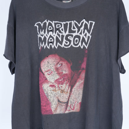 Marilyn Manson I am The God of Fuck Vintage T-Shirt Boxy Cropped