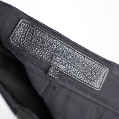 CHROME HEARTS BLACK CROSS PATCH FATIGUE PANTS