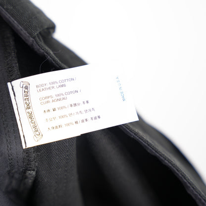 CHROME HEARTS BLACK CROSS PATCH FATIGUE PANTS