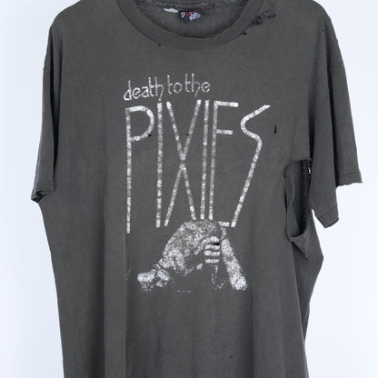DEATH TO THE PIXIES THRASHED FADED T-SHIRT