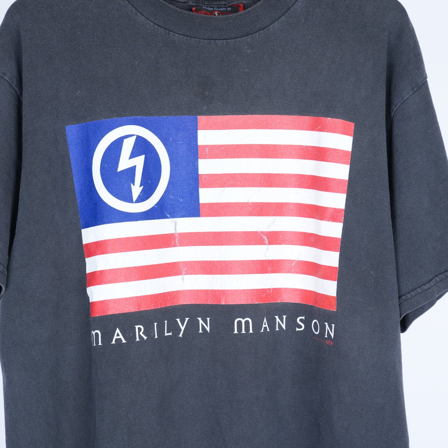 MARILYN MANSON AMERICAN FLAG ANTICHRIST BY CHOICE VINTAGE T-SHIRT