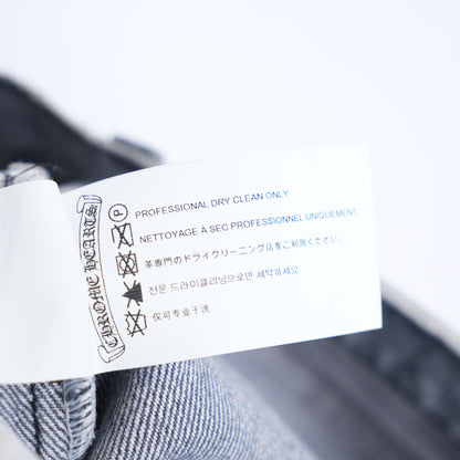 CHROME HEARTS X GALLERY DEPT. CROSS PATCH LEVI'S DENIM PANTS