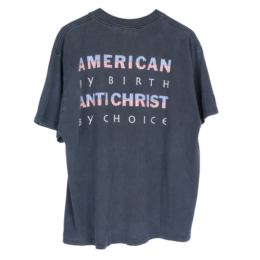MARILYN MANSON AMERICAN FLAG ANTICHRIST BY CHOICE VINTAGE T-SHIRT